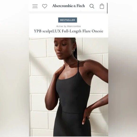 Abercrombie YPB sculptLUX Crossover Flare Legging - Picture 3 of 8